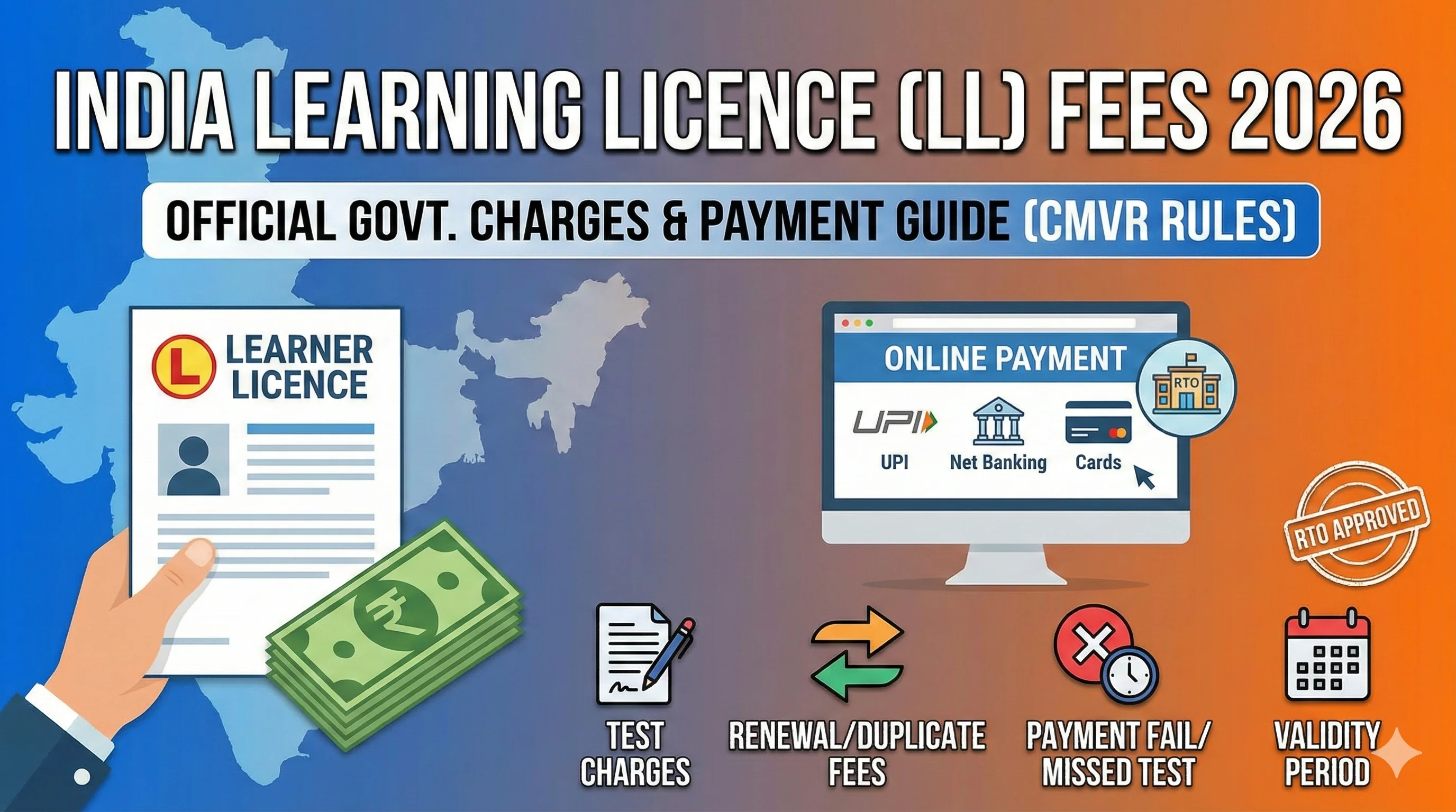 Learning Licence Fees